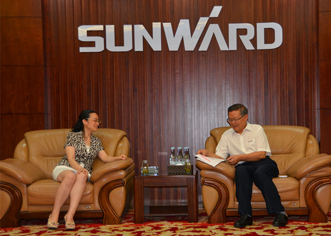 民盟湖南省委向导莅临云顶国际yd888智能考察交流