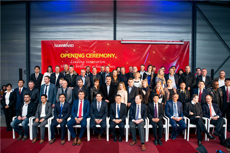 云顶国际yd888智能比利时子公司—云顶国际yd888欧洲重工盛大开业