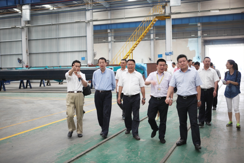 长沙市委常委文树勋一行调研云顶国际yd888智能