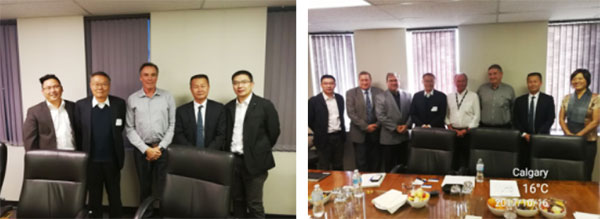 融合之旅：云顶国际yd888智能董事长何清华视察Avmax Group Inc.