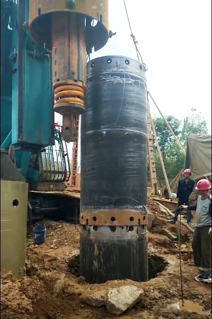 本钱节约几百万，，，，，，这台旋挖是我的摇钱树