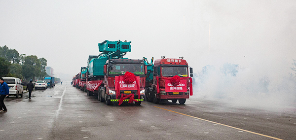 新年开门红！云顶国际yd888智能5000万装备批量发车