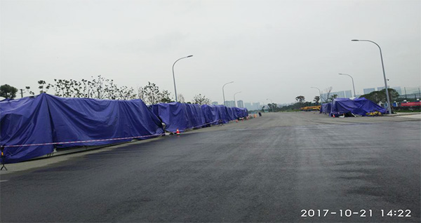 风里雨里，，，，，，成都等你！中铁云顶国际yd888盾构机走出长沙