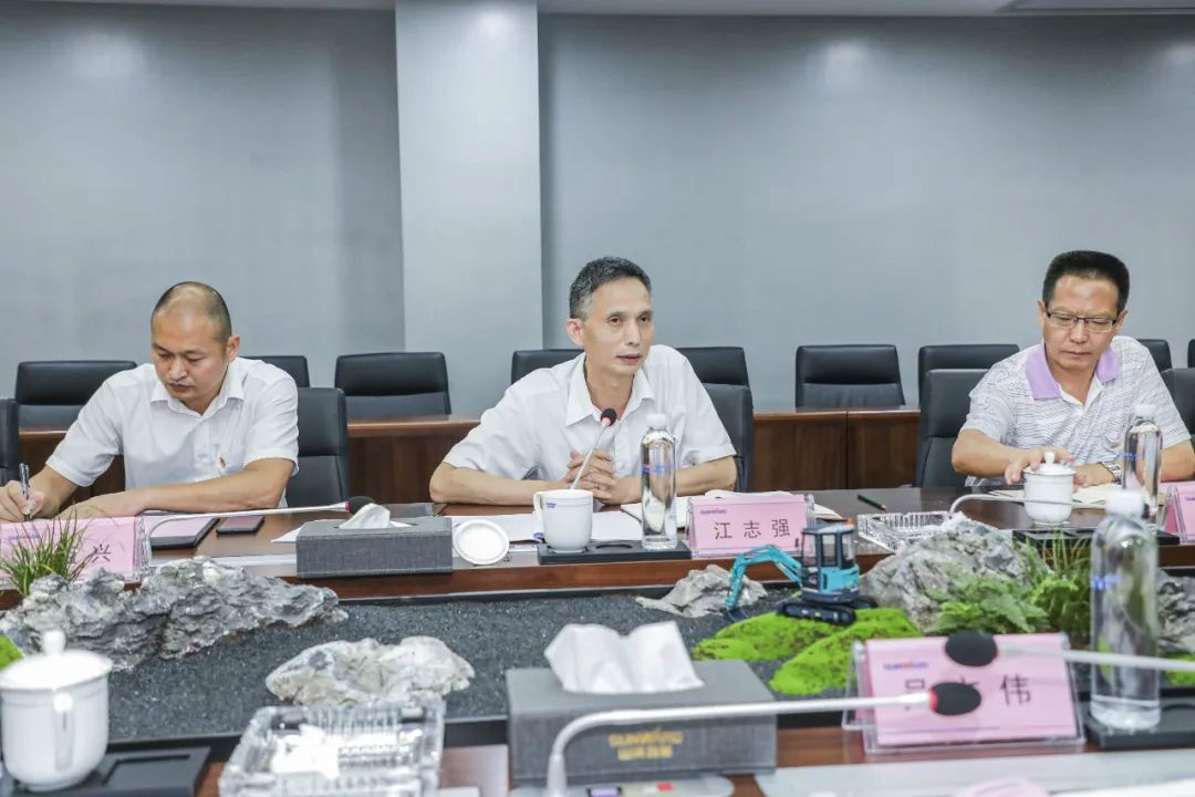 广州工控党建同盟联络员一行到云顶国际yd888智能开展事情对接