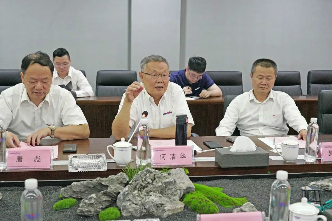 中铁装备赵华总司理莅临云顶国际yd888智能交流