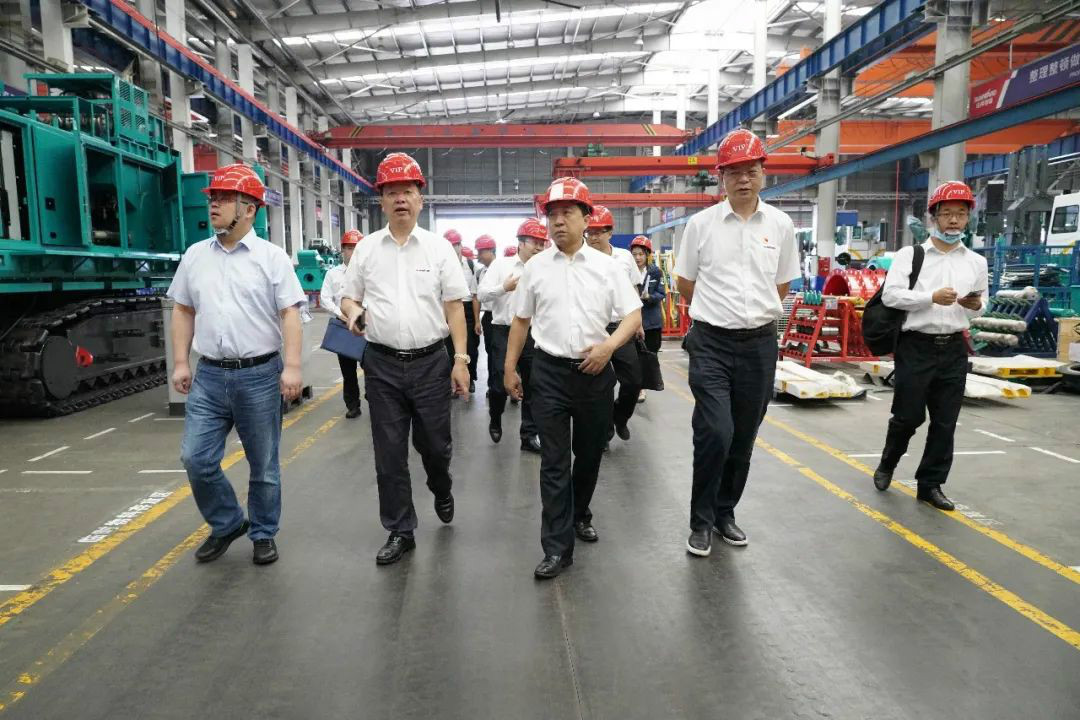 中铁装备赵华总司理莅临云顶国际yd888智能交流