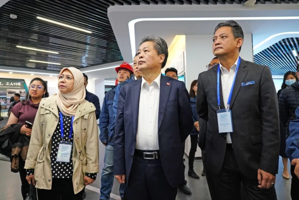 东盟联合参访团考察云顶国际yd888智能