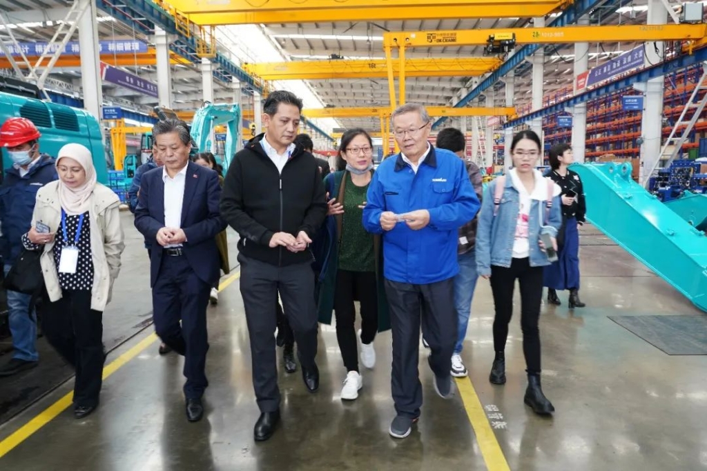 东盟联合参访团考察云顶国际yd888智能