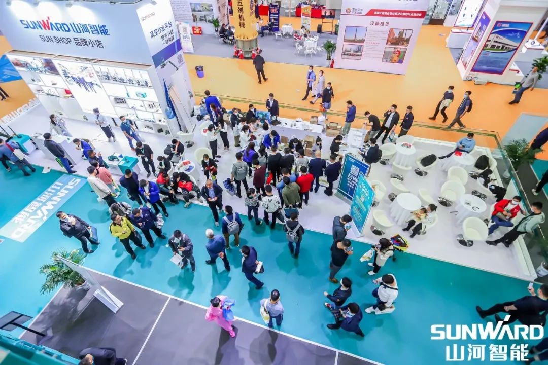 “云顶国际yd888绿”亮相长沙国际工程机械展，，，，，50余款产品尽显云顶国际yd888智能立异实力