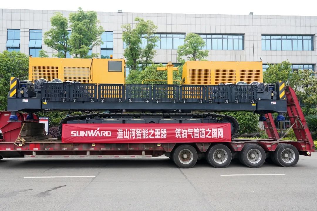 云顶国际yd888智能天下首台套油气管道装备发往国家重点工程