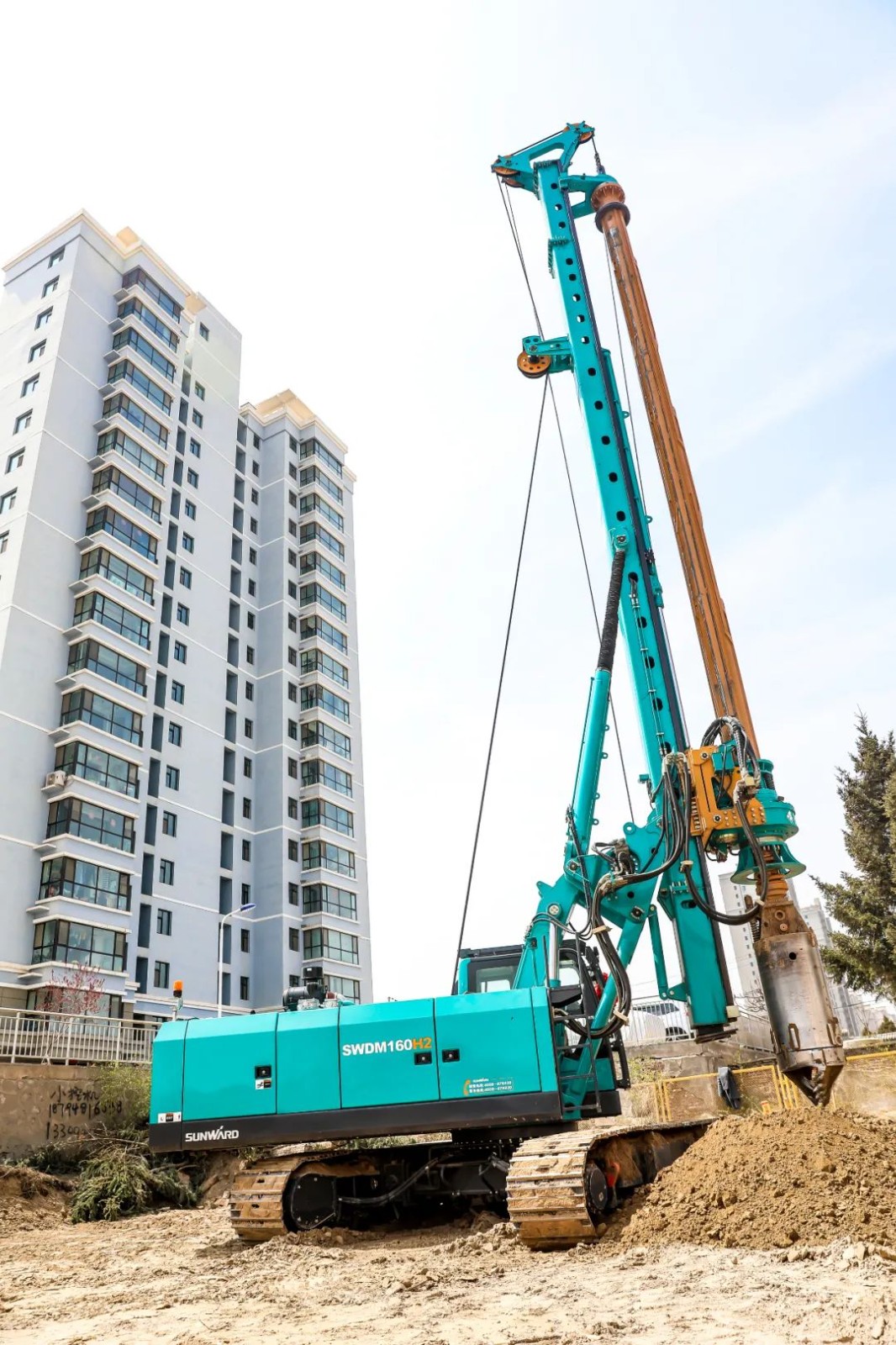 云顶国际yd888智能SWDM160H2旋挖钻机荣膺中国工程机械年度产品TOP50市场体现金奖