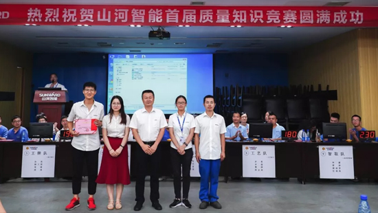 云顶国际yd888智能举行首届质量知识竞赛