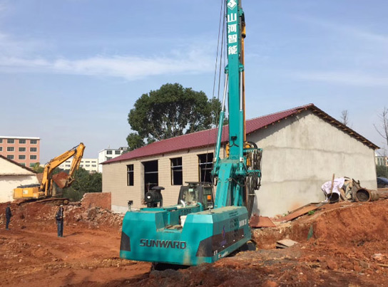 跨行创业，，，云顶国际yd888智能旋挖钻十个月帮他回本！