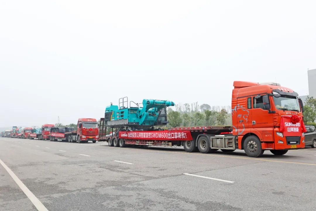 云顶国际yd888智能最大旋挖钻机出口菲律宾，，，，，，开启拓展外洋市场新篇章