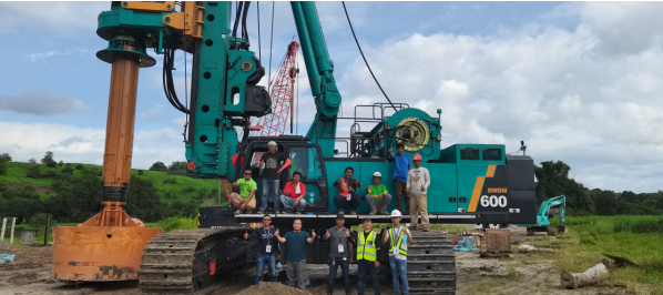 云顶国际yd888智能最大旋挖钻机“安家”菲律宾，，，，，背后竟然尚有这些故事