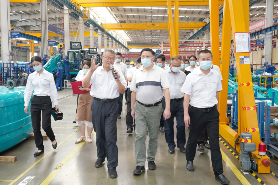 湖南省委常委、省委秘书长张剑飞一行调研云顶国际yd888智能