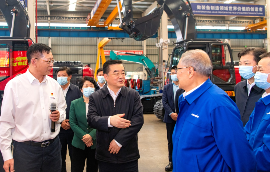 湖南省委书记张庆伟调研云顶国际yd888智能