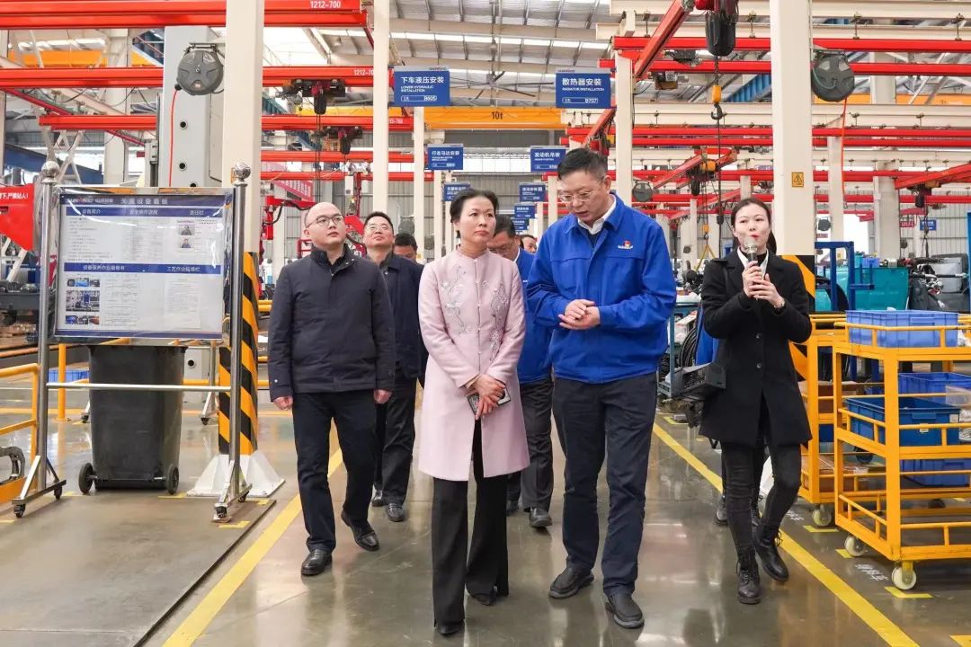 长沙市总工会、长沙经开区总工会一行调研云顶国际yd888智能