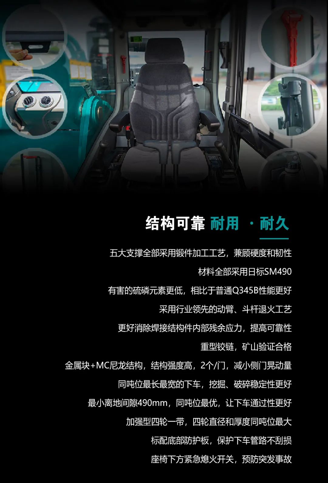 一图读懂 | 高配、高效！云顶国际yd888智能新一代26吨级挖掘机助您“掘”胜千里