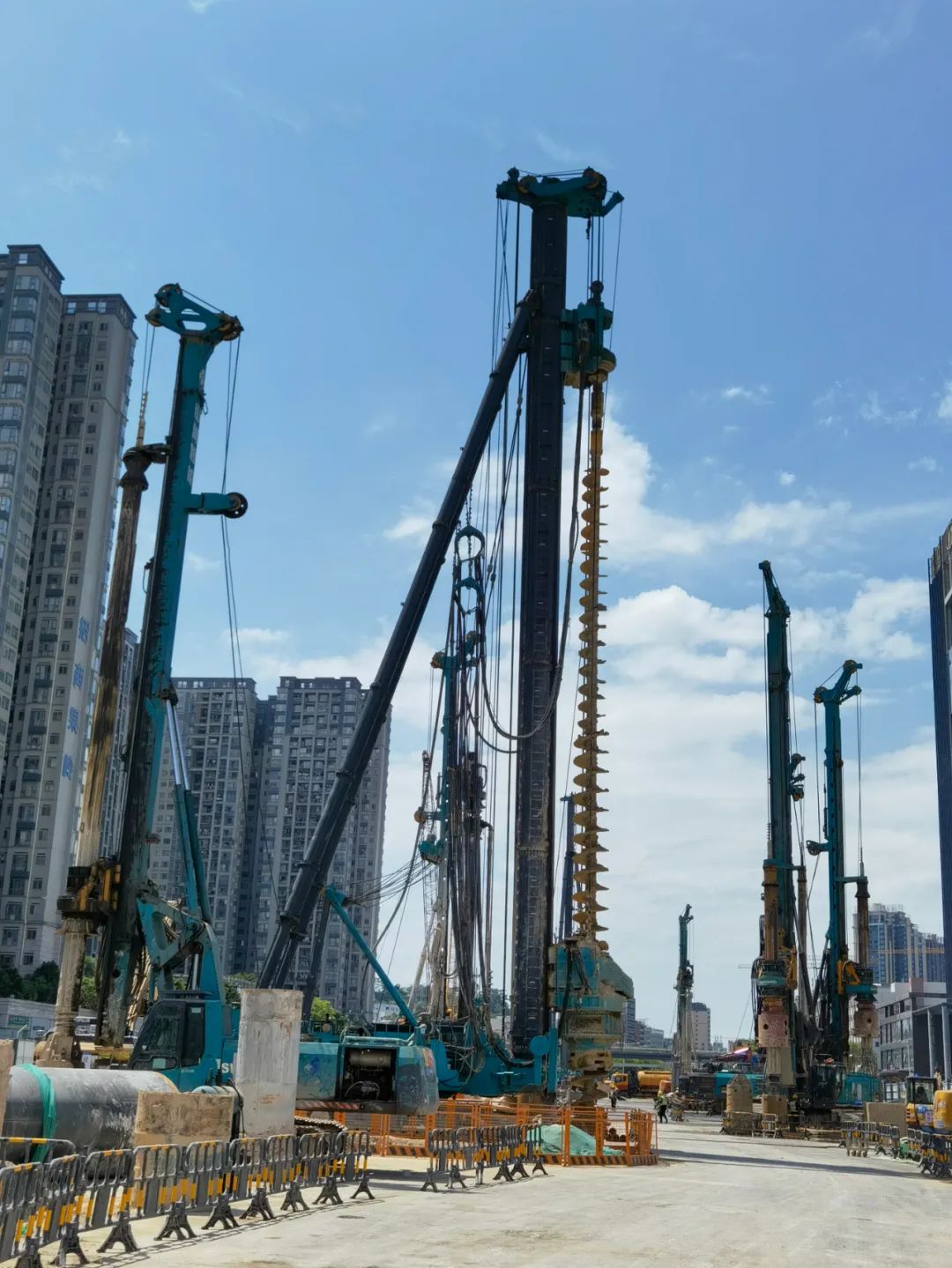 单桩节约87小时！云顶国际yd888智能硬核装备+成套解决计划攻破穗莞深城际轨道施工难题