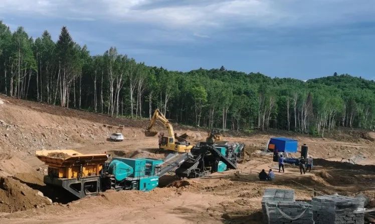 云顶国际yd888普石勒成套移动破碎装备助力哈伊高铁铁伊段建设