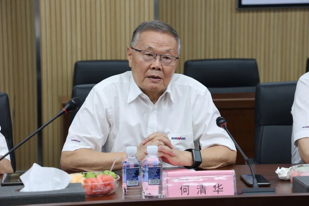 紫金矿业集团党委书记、董事长陈景河莅临云顶国际yd888智能考察交流