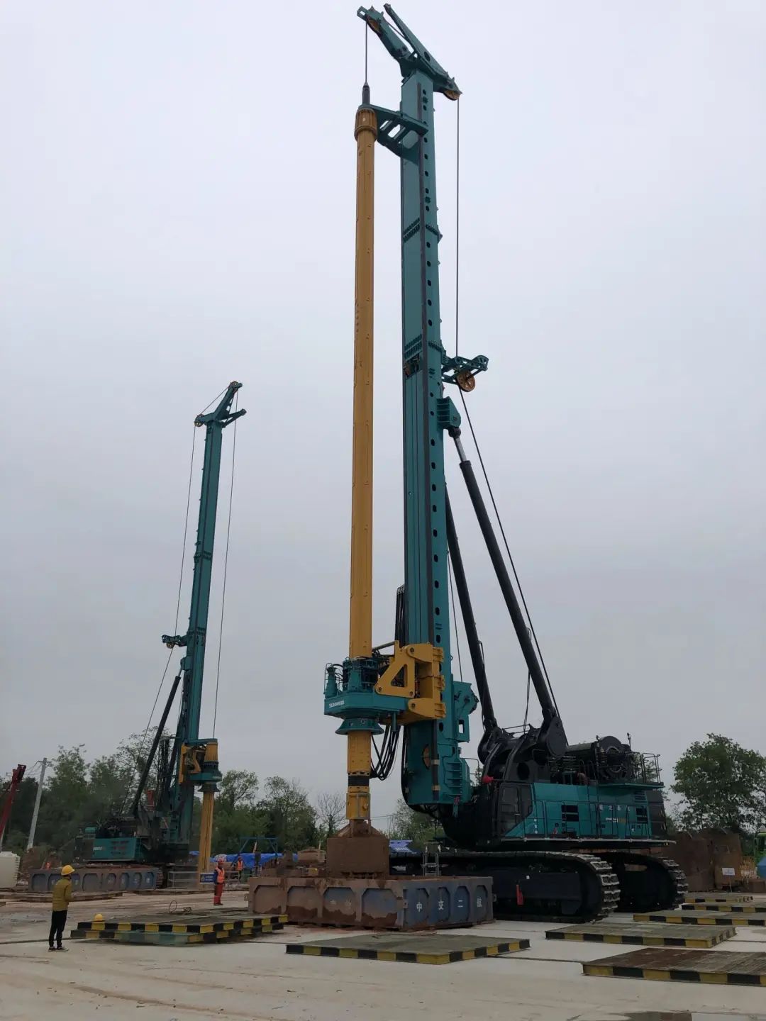 超等“桩”备实力亮剑！云顶国际yd888智能携手武汉乐成建设攻克燕矶长江大桥重大地层施工难题
