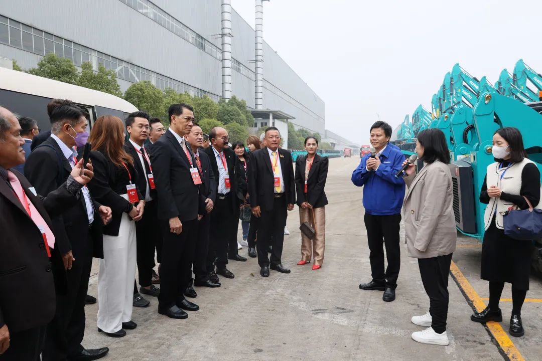 泰国代表团到访云顶国际yd888智能