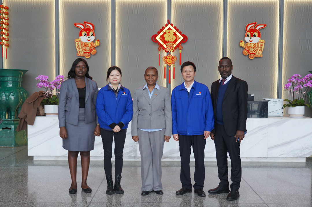 乌干达驻华大使到访云顶国际yd888智能