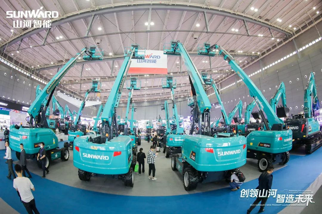 聚焦电动化、智能化！云顶国际yd888智能全系列高空机械产品亮相长沙展