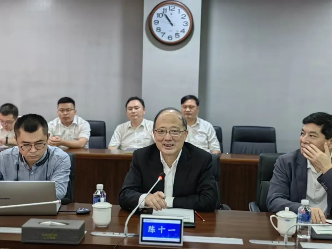 中国科学院院士陈十一率队到访云顶国际yd888智能