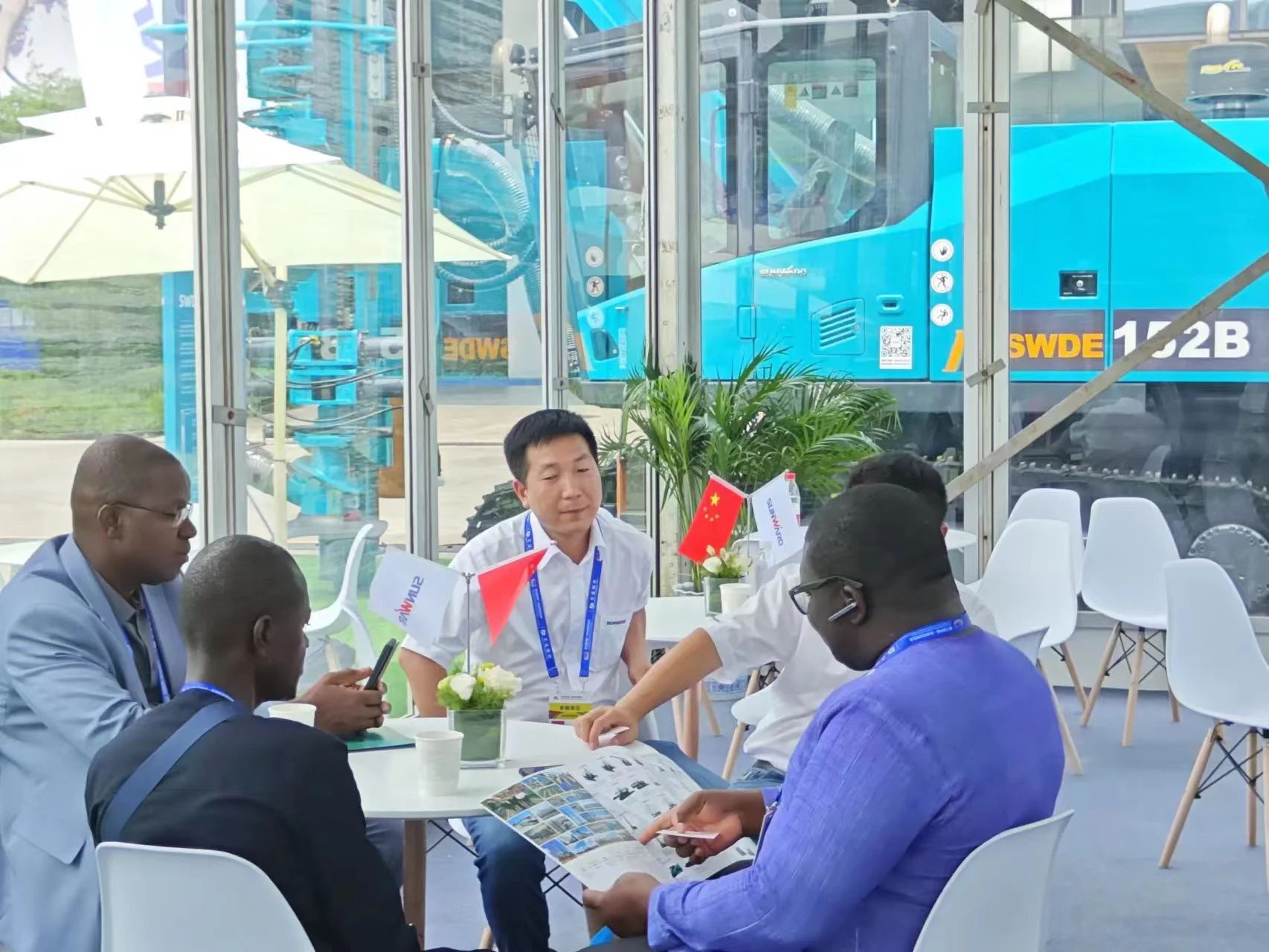 逐梦非洲，，，携手偕行！云顶国际yd888智能亮相第三届中非经贸展览会