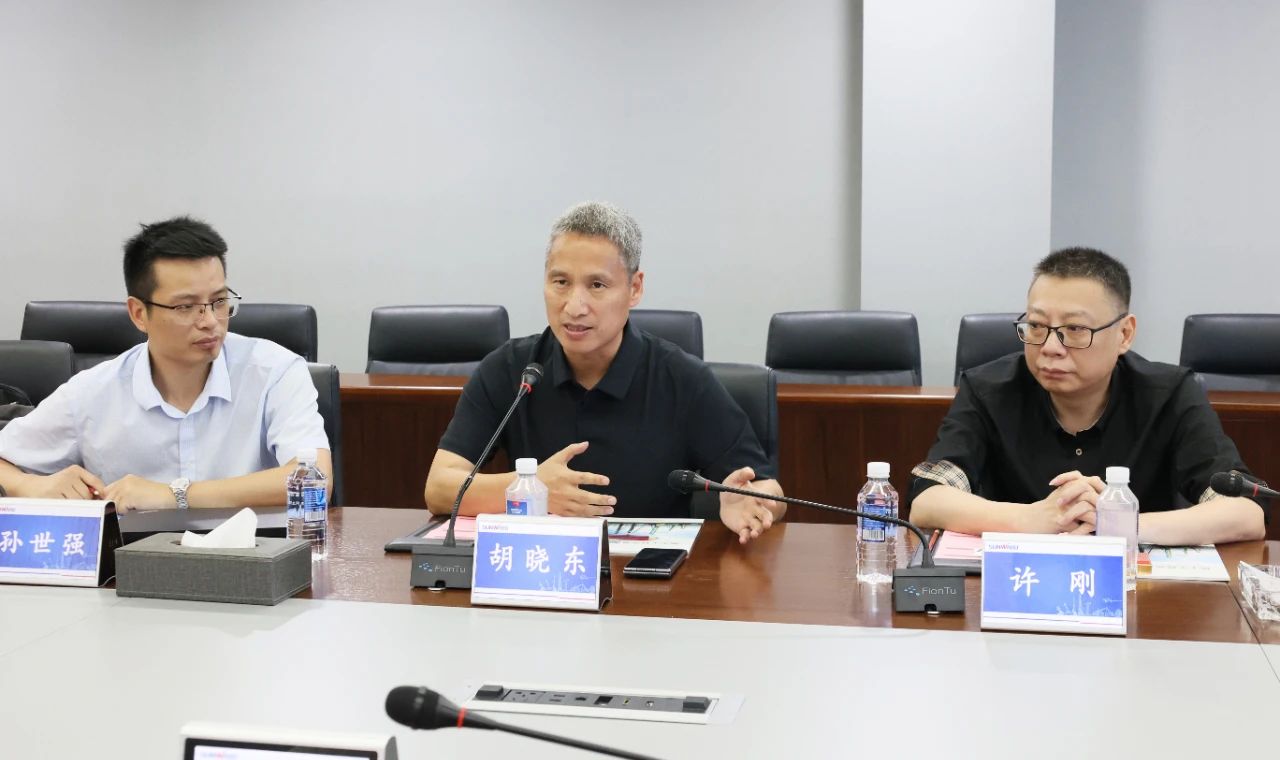 永青科技集团董事长胡晓东带队到访云顶国际yd888智能