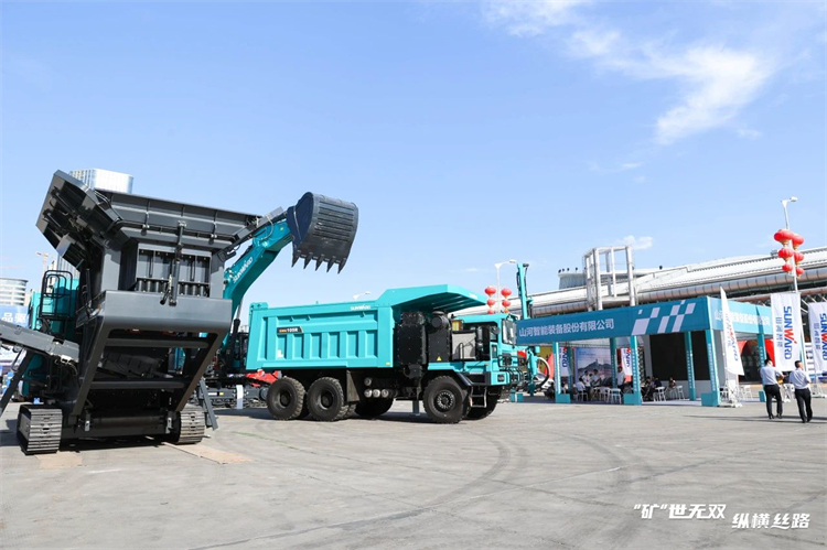 “矿”世无双，，，纵横丝路！云顶国际yd888智能亮相第十三届新疆国际矿业与装备展览会