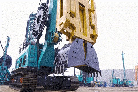 助力海内国际重大工程！云顶国际yd888智能液压抓斗实力“出圈”