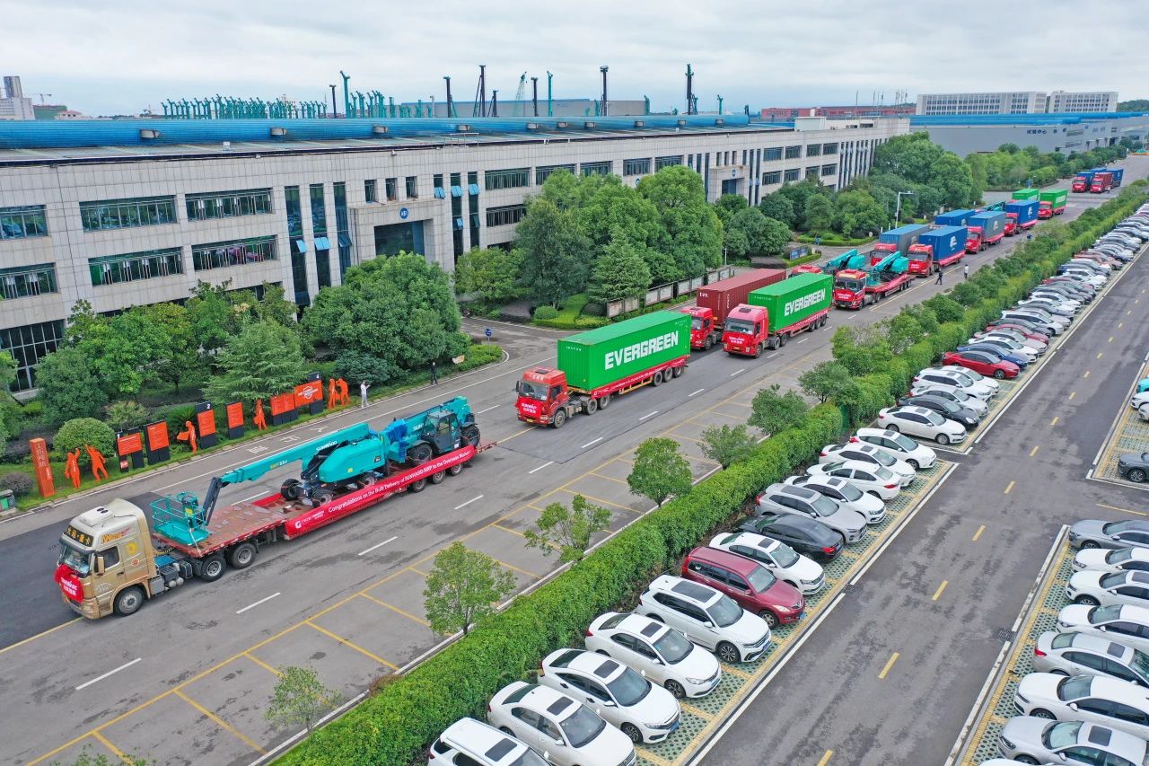 深化全球结构，，，，，加速出海程序！云顶国际yd888智能高空机械装备外洋订单大型发货仪式圆满举行