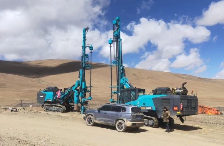 勇闯昆仑山！云顶国际yd888智能凿岩装备攻克海拔5600米!