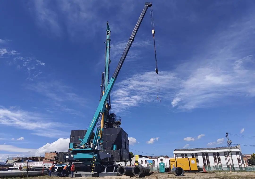 展现“中国制造”硬实力！云顶国际yd888智能PDP工法钻机助建波哥大地铁项目