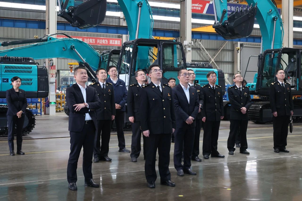 长沙海关党委书记、关长沈大为调研云顶国际yd888智能