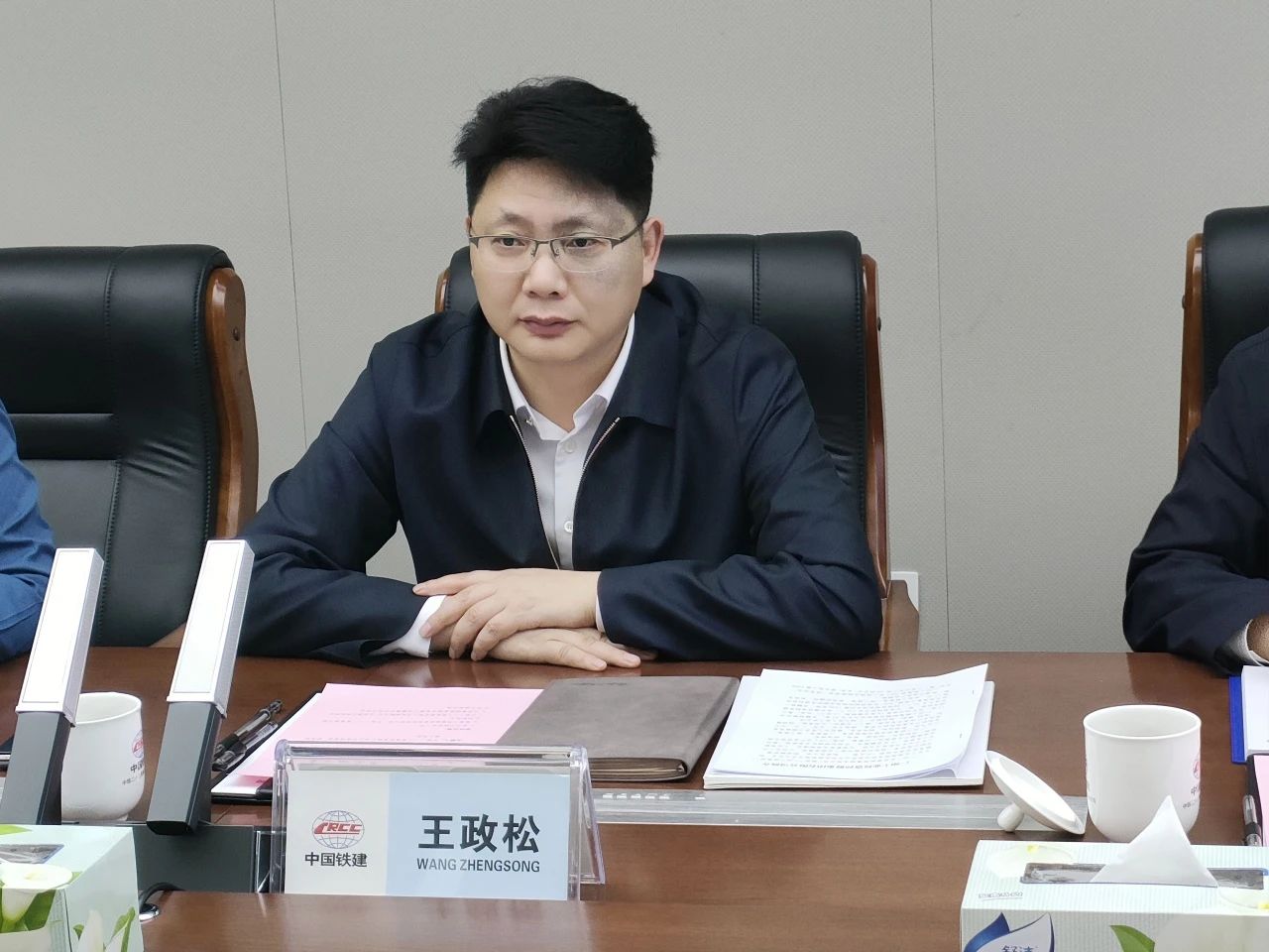 顺应新形势，，，，追求新相助！云顶国际yd888智能到访中铁二十三局