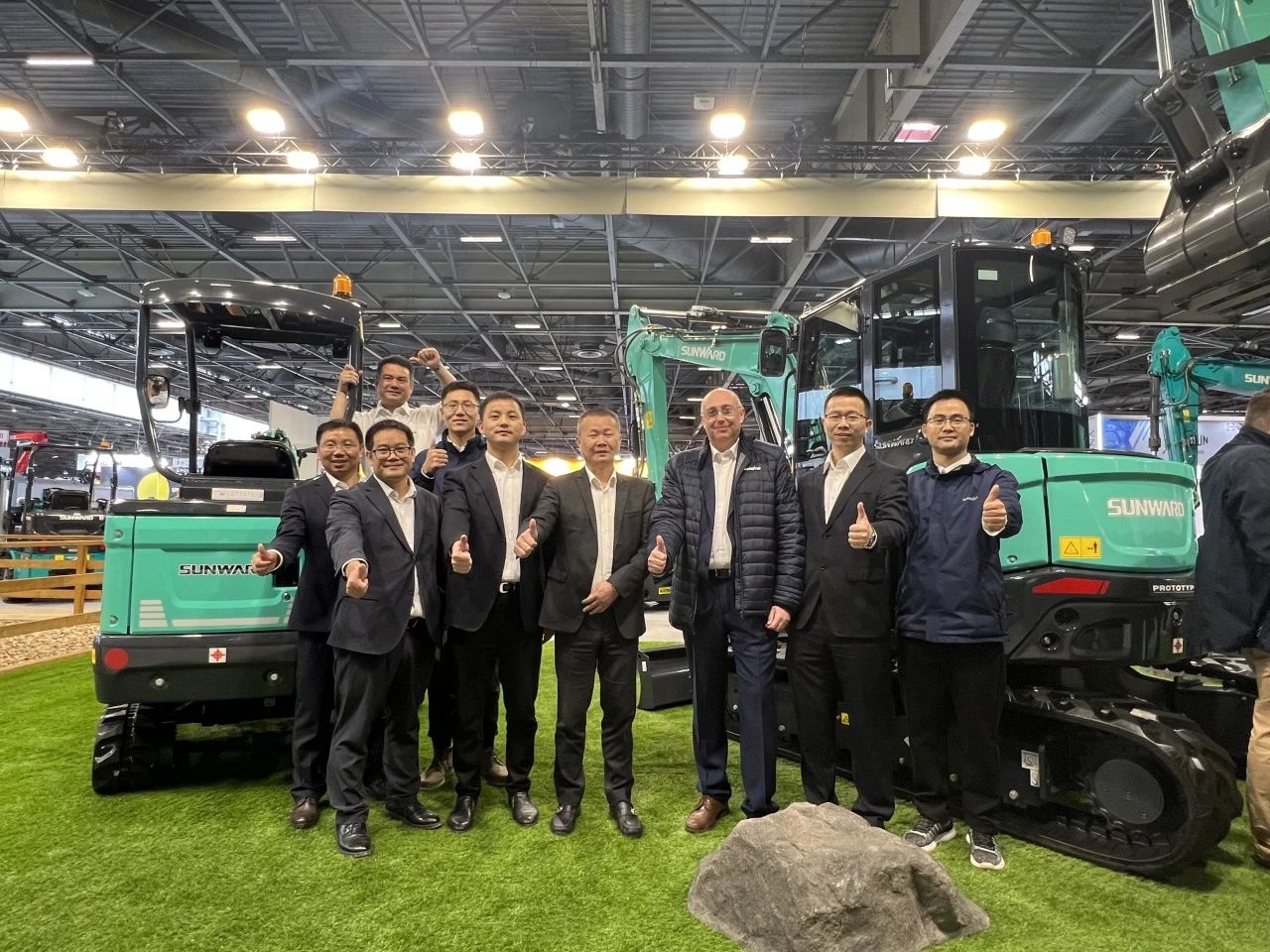 赢战INTERMAT 2024！云顶国际yd888智能土方机械深耕全球高端市场