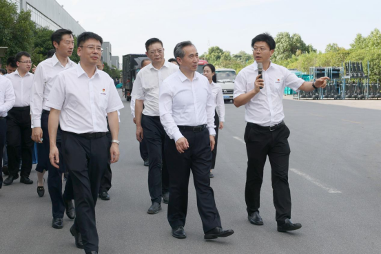 中国贸促会会长任鸿斌调研云顶国际yd888智能