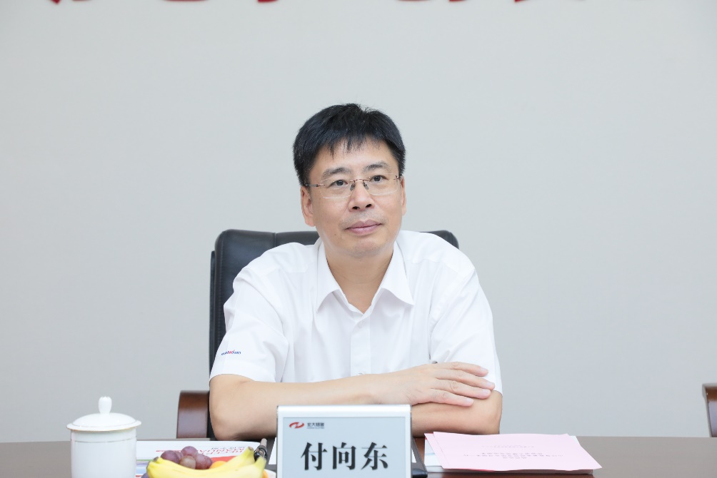 携手相助，，，，，，同谋未来|云顶国际yd888智能董事长付向东一行造访弘大爆破集团