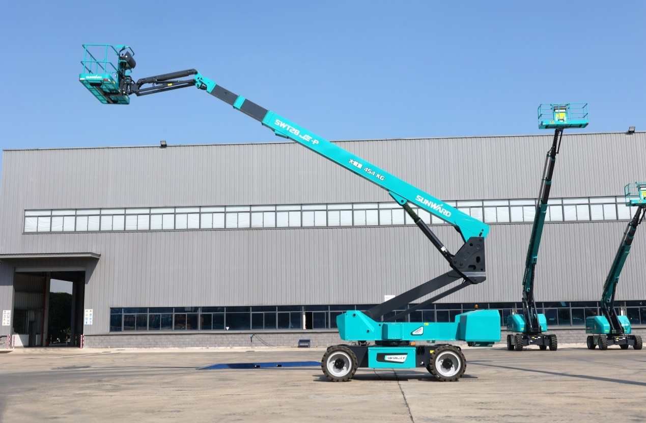 高可靠、高清静、高性能！云顶国际yd888智能新一代P系列电动臂式高空作业平台乐成下线