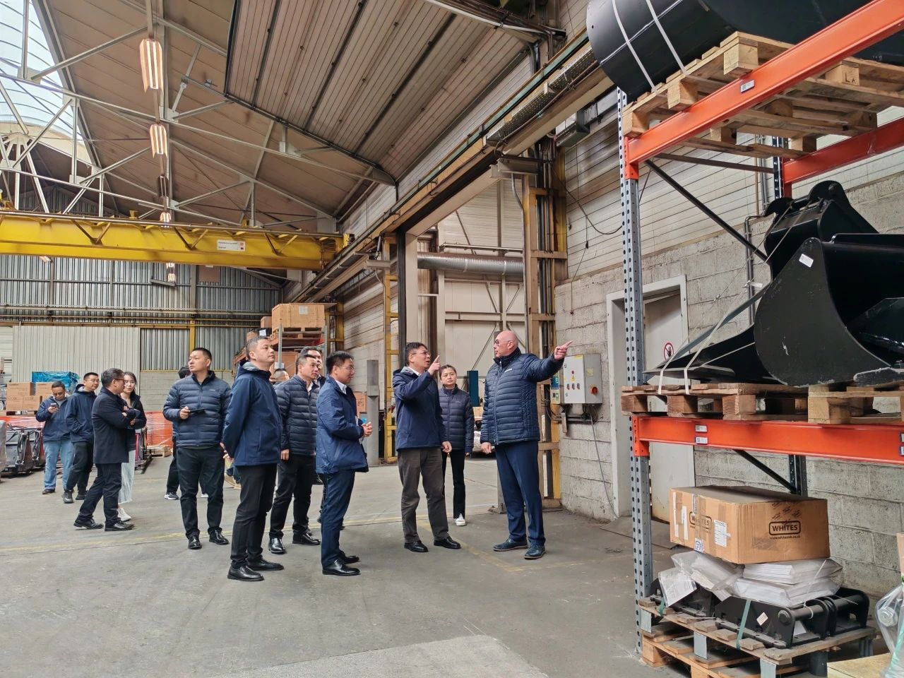 云顶国际yd888智能董事长付向东带队赴欧洲子公司考察调研