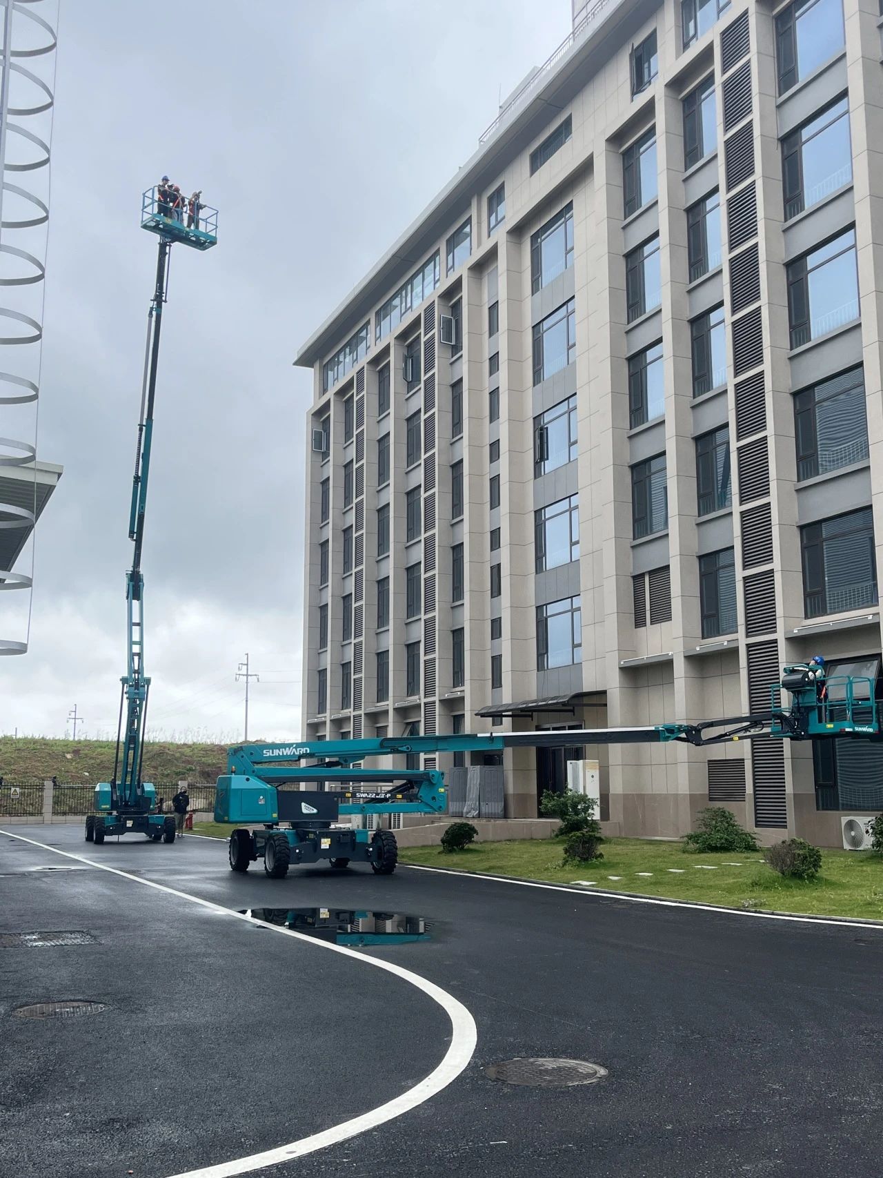 云顶国际yd888智能高空机械亮相《最先推理吧3》，，，，，，，与明星共赴