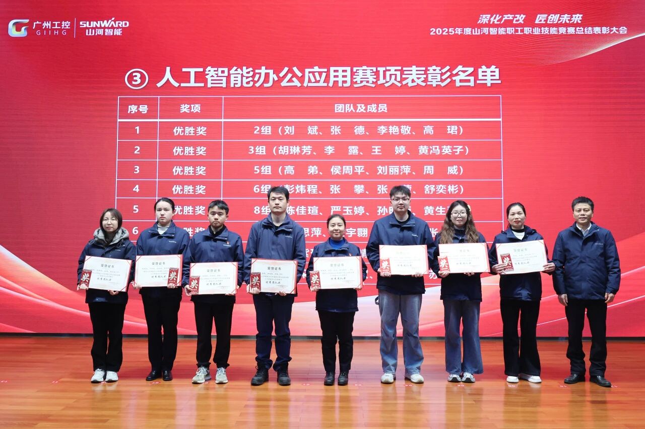 云顶国际yd888智能2025年度职工职业手艺竞赛总结表扬大会乐成召开