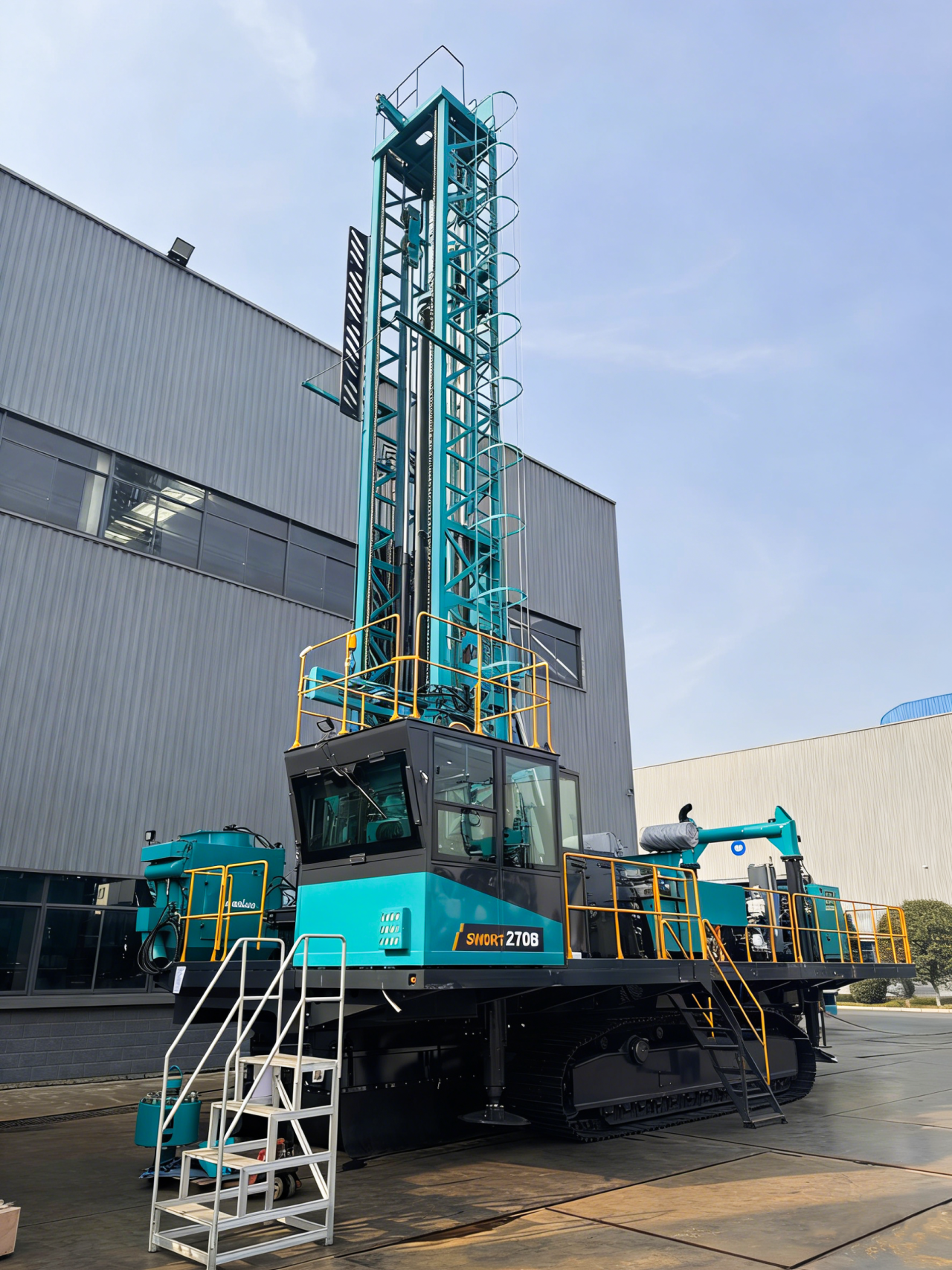 云顶国际yd888智能最大牙轮钻机进军南美高端矿山市。。。。。，，彰显中国制造硬实力